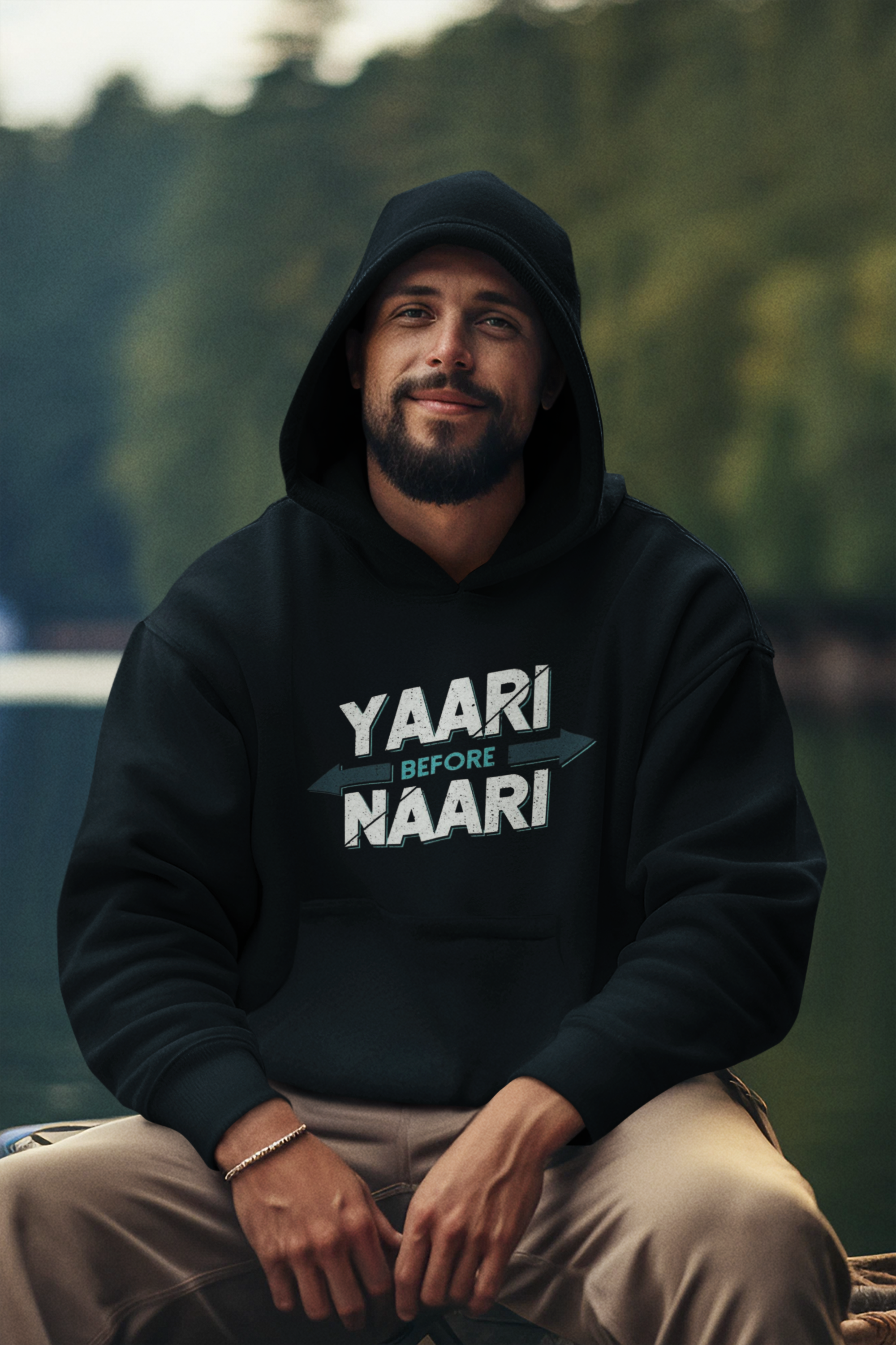 yaari before naari - Hoodie